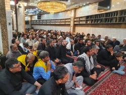 عزاداری شام شهادت امام سجاد ع در سرداب امام علی (ع) حرم حضرت اباالفضل العباس (ع) 17