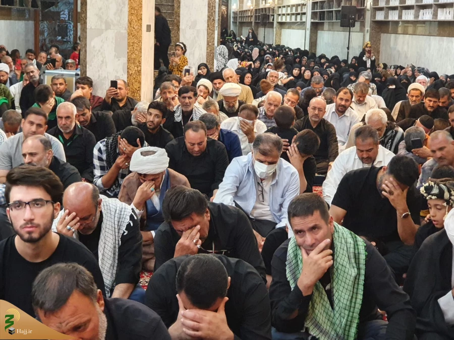 عزاداری شام شهادت امام سجاد ع در سرداب امام علی (ع) حرم حضرت اباالفضل العباس (ع) 19
