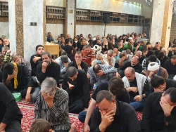 عزاداری شام شهادت امام سجاد ع در سرداب امام علی (ع) حرم حضرت اباالفضل العباس (ع) 20