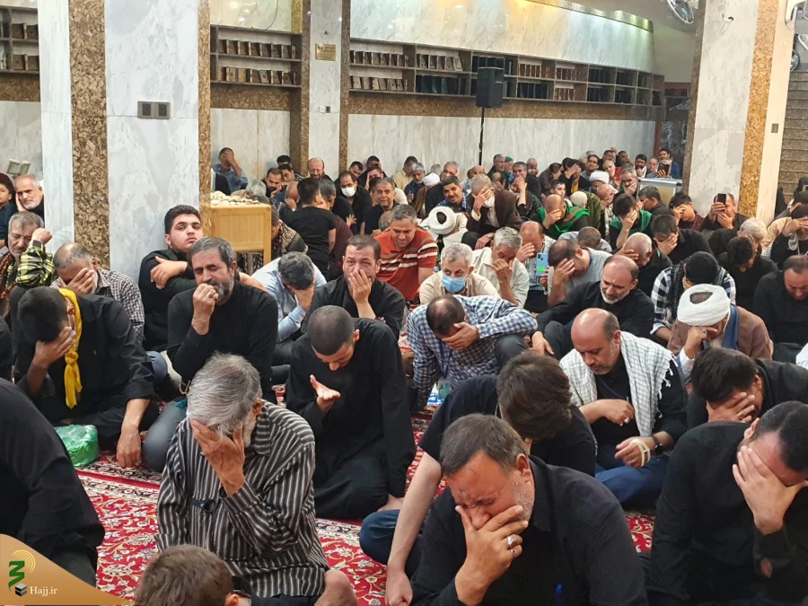 عزاداری شام شهادت امام سجاد ع در سرداب امام علی (ع) حرم حضرت اباالفضل العباس (ع) 20