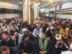 عزاداری شام شهادت امام سجاد ع در سرداب امام علی (ع) حرم حضرت اباالفضل العباس (ع) 21