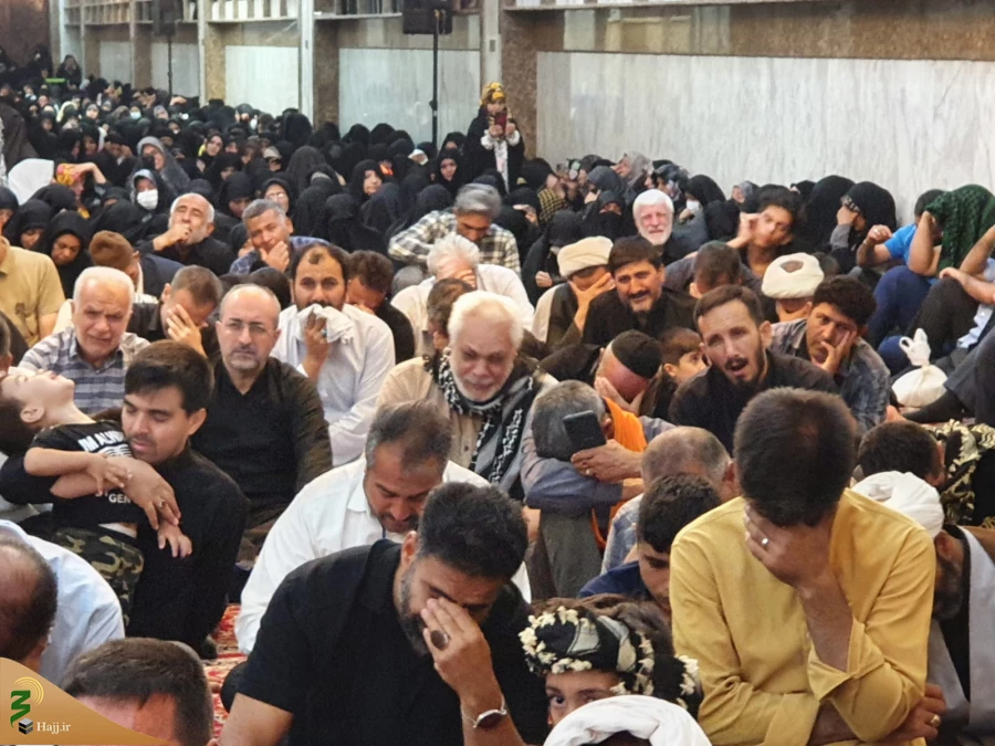 عزاداری شام شهادت امام سجاد ع در سرداب امام علی (ع) حرم حضرت اباالفضل العباس (ع) 22