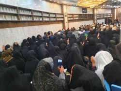 عزاداری شام شهادت امام سجاد ع در سرداب امام علی (ع) حرم حضرت اباالفضل العباس (ع) 24