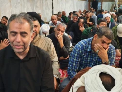 عزاداری شام شهادت امام سجاد ع در سرداب امام علی (ع) حرم حضرت اباالفضل العباس (ع) 25