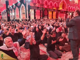 زائران حرم امام حسین (ع) صبحگاه آخرین پنجشنبه ماه محرم به عزاداری و افزایش معرفت پرداختند 15