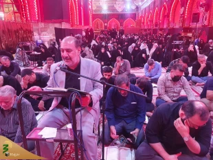 دعای ندبه زائران ایرانی در آخرین جمعه ماه محرم در کربلا 2