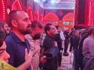 دعای ندبه زائران ایرانی در آخرین جمعه ماه محرم در کربلا 12