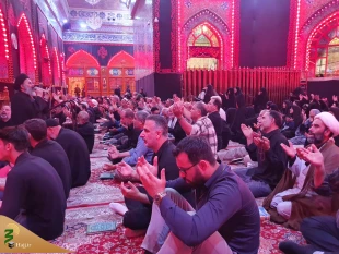 دعای ندبه زائران ایرانی در سال روز شهادت حضرت رقیه (س) در کربلای معلی 12