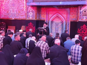 دعای ندبه زائران ایرانی در سالروز شهادت حضرت رقیه (س) در کربلا
