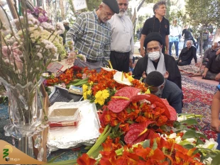 ادای احترام نماینده ولی فقیه در امور حج و زیارت به مرحوم آیت‌الله ناصری 3