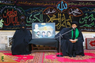 اجرای روضه خانگی در منازل شهدای استان قم