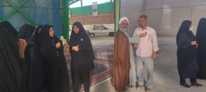 بازدید مسئول دفتر نمایندگی بعثه کرمان از موکب زائران پاکستانی