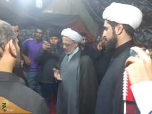 تقدیر رئیس کمیته فرهنگی و آموزشی اربعین از مواکب عراقی 4