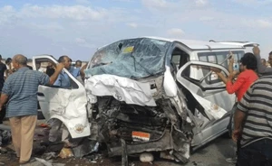 جان باختن و مجروح شدن 16 زائر اربعین در سانحه رانندگی در جاده کوت – بغداد