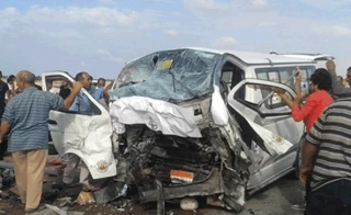 جان باختن و مجروح شدن 16 زائر اربعین در سانحه رانندگی در جاده کوت – بغداد