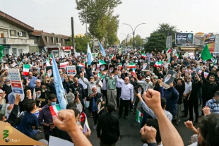 خروش ملت غیور ایران در پاسخ به هنجار شکنان 2