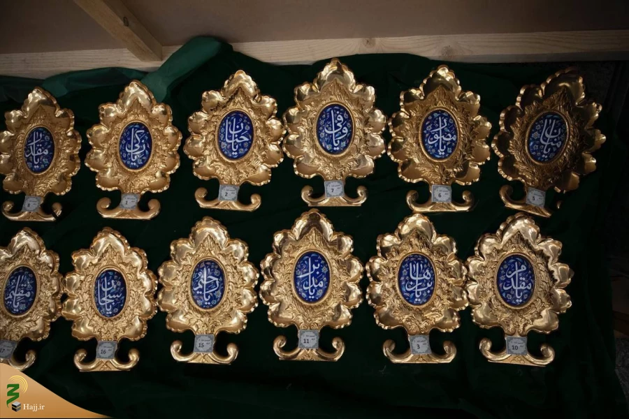 آغاز نصب ضریح حضرت زینب‌(س) در دمشق توسط خادمان آستان حضرت عباس (ع) 4