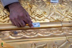 آغاز نصب ضریح حضرت زینب‌(س) در دمشق توسط خادمان آستان حضرت عباس (ع) 6