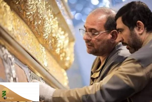 رونمایی از ضریح جدید حرم حضرت زینب کبری (س)+تصاویر   2
