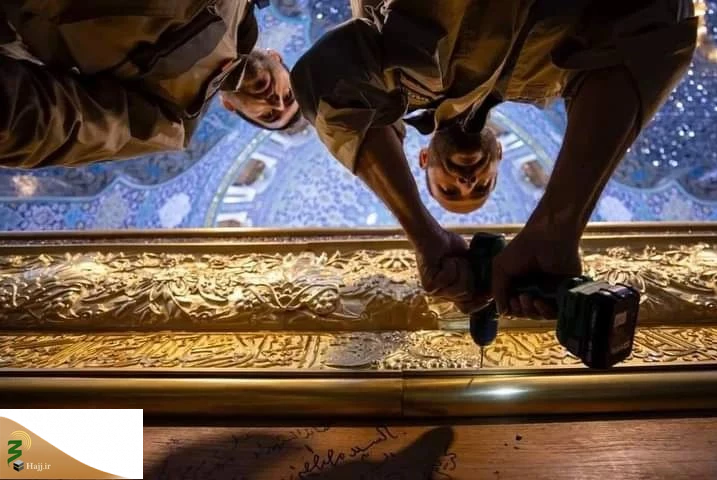 رونمایی از ضریح جدید حرم حضرت زینب کبری (س)+تصاویر   2