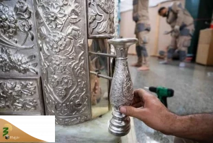 رونمایی از ضریح جدید حرم حضرت زینب کبری (س)+تصاویر   2