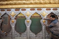 رونمایی از ضریح جدید حرم حضرت زینب کبری (س)+تصاویر   2