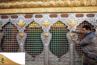رونمایی از ضریح جدید حرم حضرت زینب کبری (س)+تصاویر   2