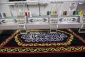 پایان گلدوزی و دوخت پرده جدید ضریح امامین عسکریین 2
