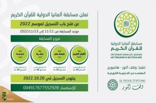 برگزاری مسابقات بین‌المللی قرآن آلمان با حضور بیش از ۳۰ کشور