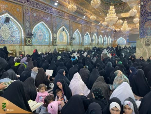 برپایی دعای کمیل با حضور زائران ایرانی در کربلای معلی 6