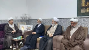 
دیدارمعاون اموربین الملل دفترمقام معظم رهبری با تولیت امام زاده سید ابراهیم الغمر(ع)