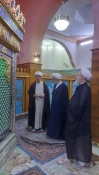 
دیدارمعاون اموربین الملل دفترمقام معظم رهبری با تولیت امام زاده سید ابراهیم الغمر(ع) 3