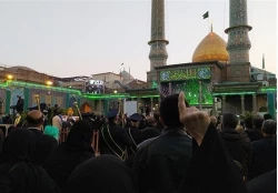 آیین تعویض پرچم حرم حضرت عبدالعظیم حسنی (ع) برگزار شد 2