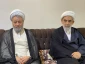 دیدار حضرت آیت الله قمی با نماینده بعثه رهبری در عراق 2