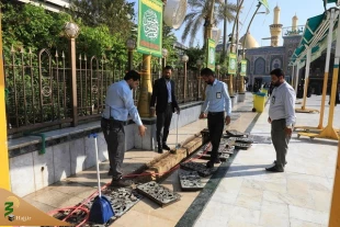 آماده‌سازی بین‌الحرمین برای پذیرایی از زائران در زمستان 4
