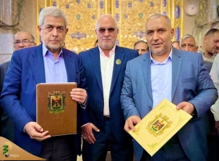 ایران گنبد حرم سید محمد (ع) در سامرا را مقاوم سازی می کند