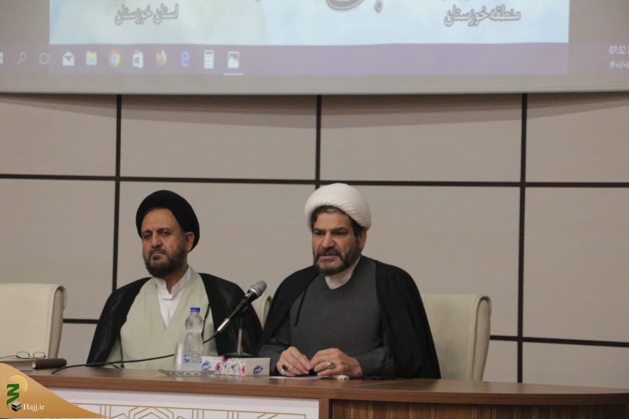 همایش روحانیون و مداحان عتبات عالیات استان خوزستان با حضور نماینده مکرم ولی فقیه و سرپرست حجاج ایرانی برگزار گردید