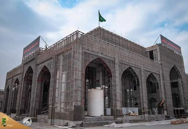 ادامه عملیات عمرانی و زیباسازی صحن حضرت زینب (س) در کربلا 2