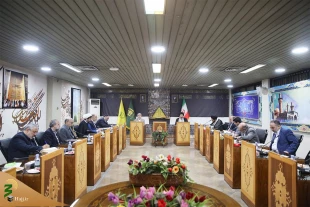 Meeting of Planning and Coordination Council of Supreme Leader's Representative Office and Hajj and Pilgrimage Organization 9