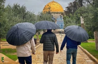 مشارکت ۵۰ هزار فلسطینی در نماز جمعه مسجدالاقصی
