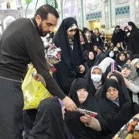 برگزاری جشن میلاد حضرت زینب(س) در حرم حسینی 2