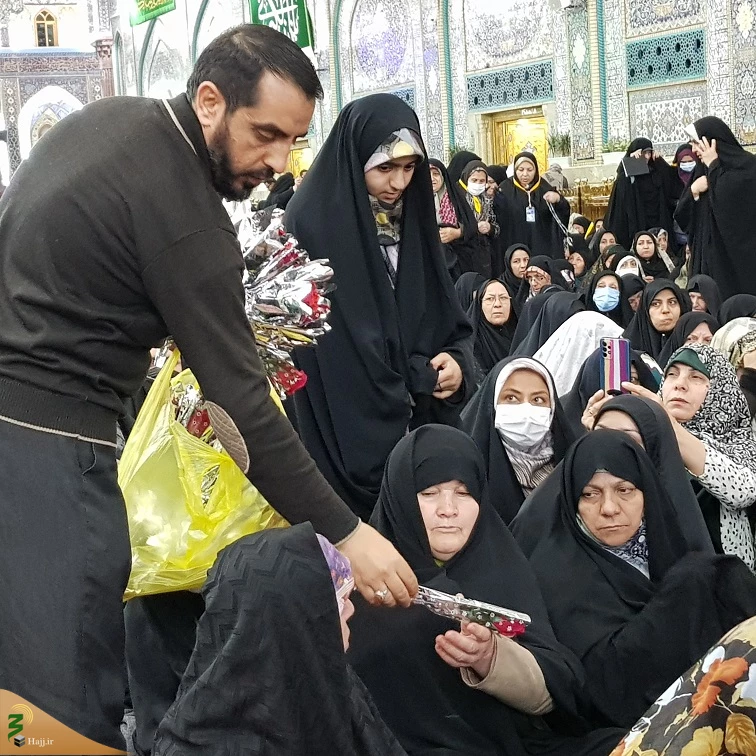 برگزاری جشن میلاد حضرت زینب(س) در حرم حسینی 2
