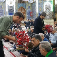 برگزاری جشن میلاد حضرت زینب(س) در حرم حسینی 3