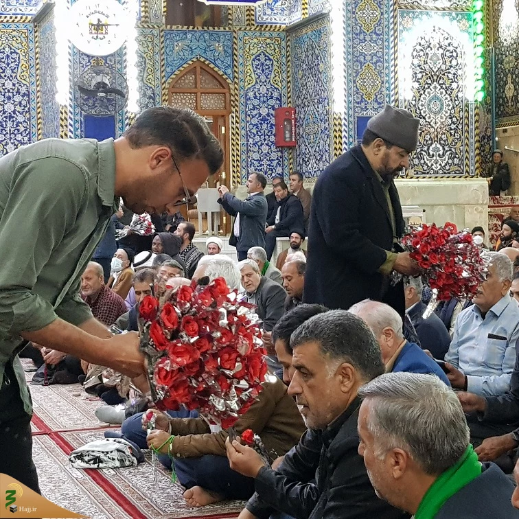 برگزاری جشن میلاد حضرت زینب(س) در حرم حسینی 3