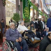 برگزاری جشن میلاد حضرت زینب(س) در حرم حسینی 5