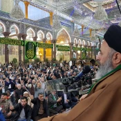 برگزاری جشن میلاد حضرت زینب(س) در حرم حسینی 6
