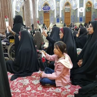 برگزاری جشن میلاد حضرت زینب(س) در حرم حسینی 7