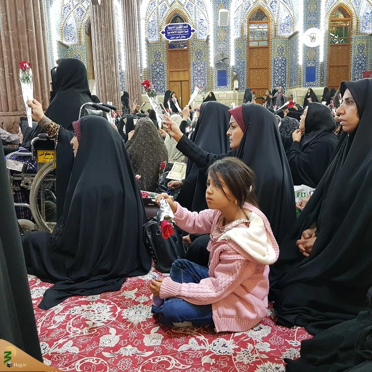 برگزاری جشن میلاد حضرت زینب(س) در حرم حسینی 7