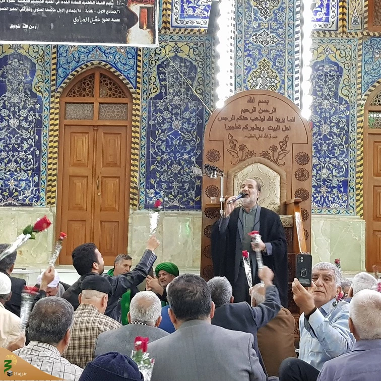 برگزاری جشن میلاد حضرت زینب(س) در حرم حسینی 9