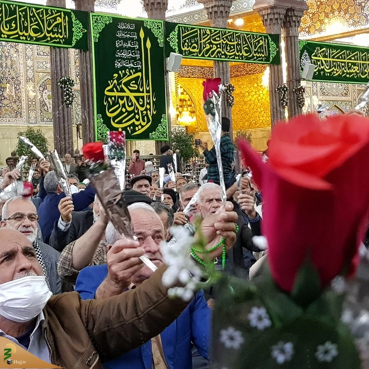 برگزاری جشن میلاد حضرت زینب(س) در حرم حسینی 10